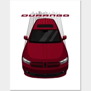 Dodge Durango 2014 - 2020 - Octane Red Posters and Art